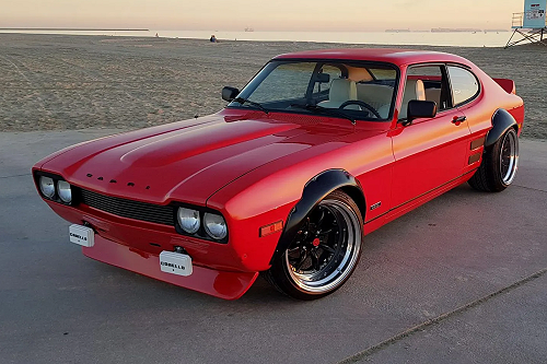 The Red Modified 1972 Ford Capri