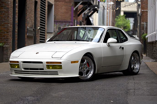 The White 1989 Porsche 944 Turbo